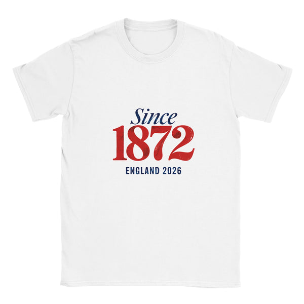 Since 1872 Commemorative Tee — England 2026