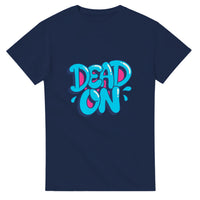Dead On graffiti lettering — Taylored Merch heavyweight streetwear t-shirt, front print