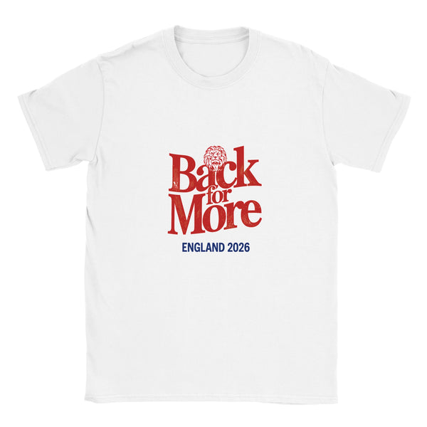 Back For More Tee — England 2026
