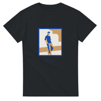 Off Duty framed figure — Taylored Merch heavyweight streetwear t-shirt, front print