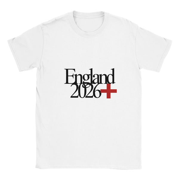 Cross as Zero Serif Tee — England 2026