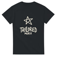 Star Stack hand-drawn star logo — Taylored Merch heavyweight streetwear t-shirt, front print