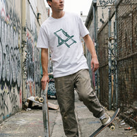 Deckchair streetwear tee, worn